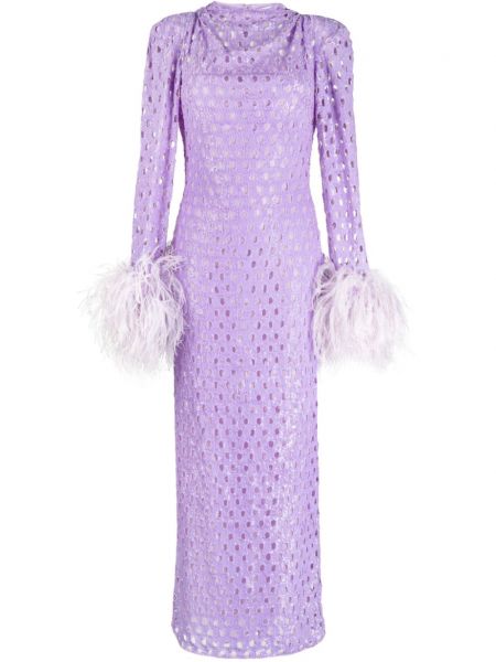 Koktejl obleka Rachel Gilbert vijolična