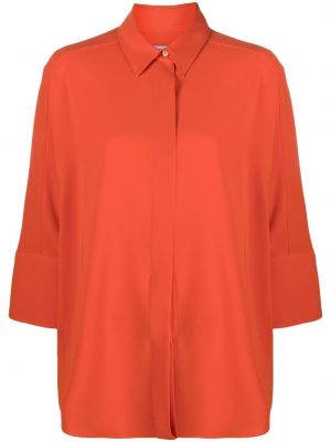 Košile s tříčtvrtečními rukávy Alberto Biani oranžová