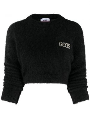 Jersey con estampado de tela jersey Gcds negro