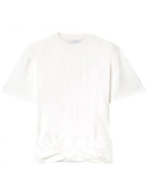 Chemise en coton à imprimé Off-white blanc