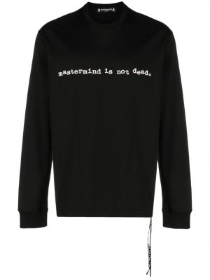 Sweatshirt aus baumwoll mit print Mastermind Japan schwarz