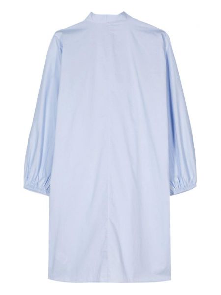 Sukienka mini bawełniana Essentiel Antwerp niebieska