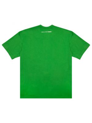Трикотажная рубашка Comme Des Garçons зеленая