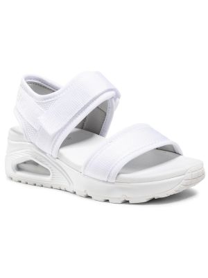 Sandales Skechers blanc