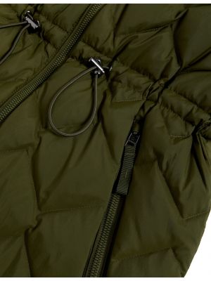Prošívaný kabát z peří Marks & Spencer khaki