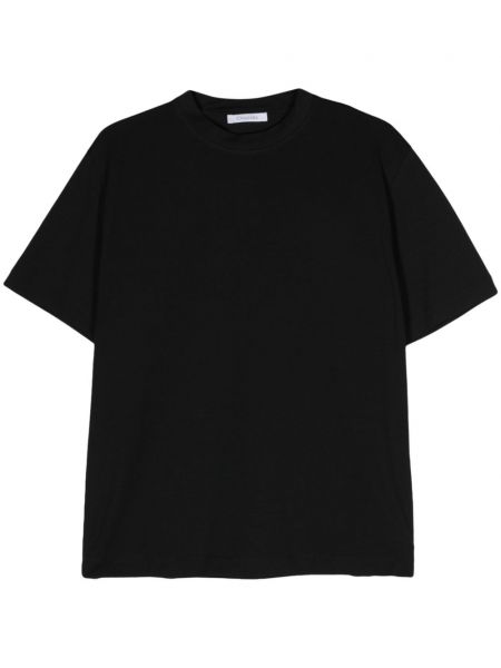 Памучна тениска Cruciani черно