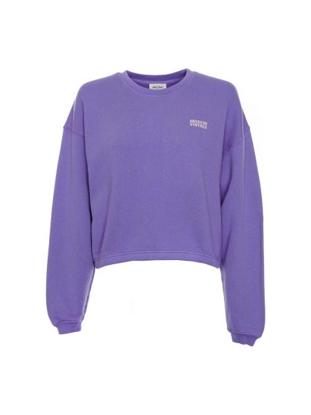 Retro sweatshirt American Vintage lila