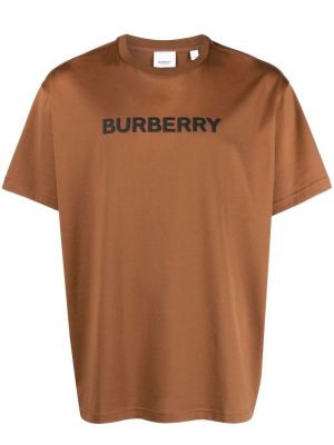 T-shirt Burberry brun