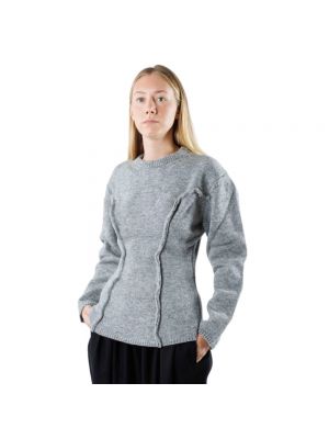 Sweter wełniany Comme Des Garcons szary
