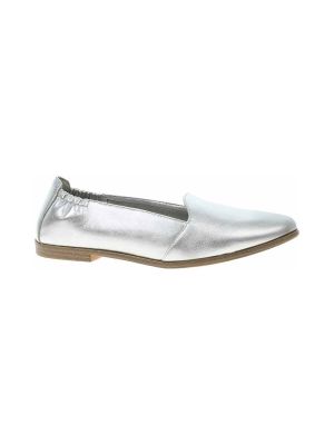 Balerina cipők Tamaris ezüstszínű