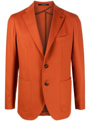 Lang blazer Tagliatore oransje