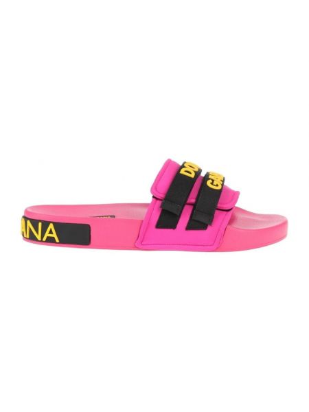 Sandale ohne absatz Dolce & Gabbana pink