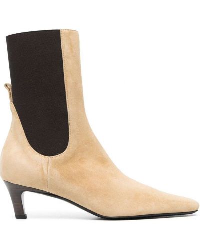 Ankle boots Toteme beżowe