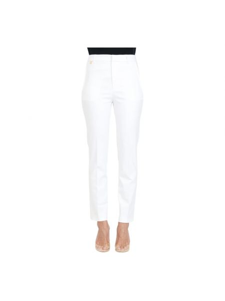 Białe spodnie slim fit Ralph Lauren