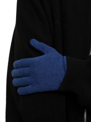 Кашемировые перчатки Inverni синие