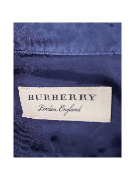 Top Burberry Vintage azul