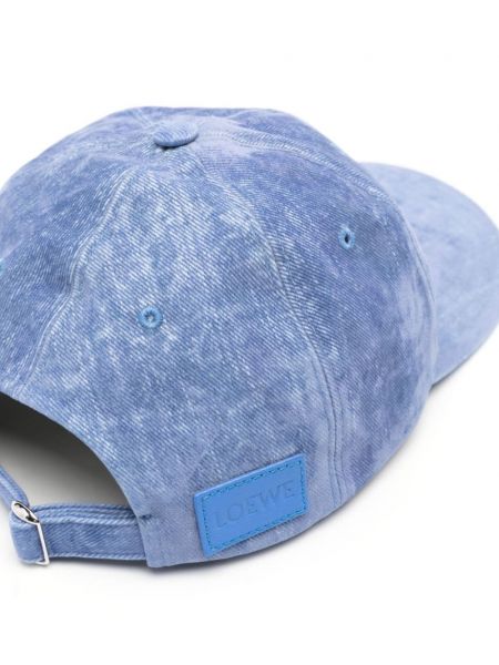 Kepurė su snapeliu Loewe mėlyna