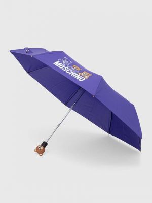 Зонт Moschino фиолетовый