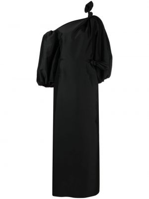 Asimetrična večerna obleka Bernadette črna