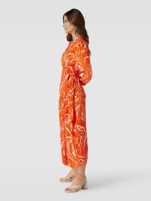 Sukienka Selected Femme pomarańczowa