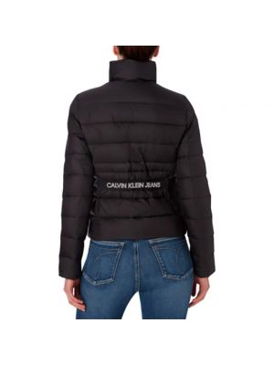 Nylonowa kurtka puchowa Calvin Klein czarna