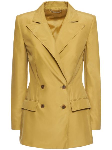 Silke dobbeltspent blazer Alberta Ferretti beige