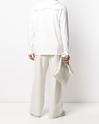 Jersey de tela jersey Helmut Lang blanco