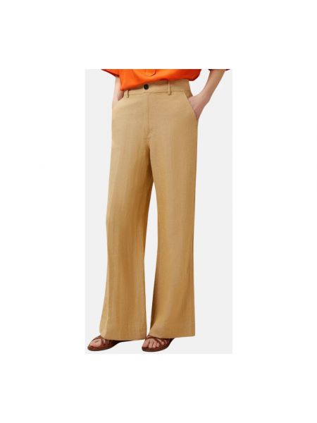 Pantalones con bolsillos Pomandère marrón
