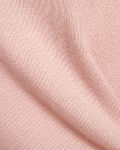 Kašmírový svetr Weekend Max Mara růžový