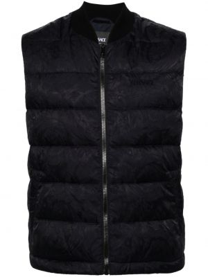 Jacquard tepitud vest Versace sinine