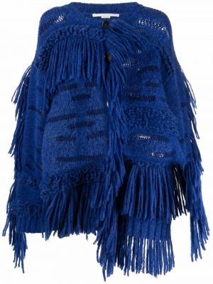 Oversized svetr Stella Mccartney modrý