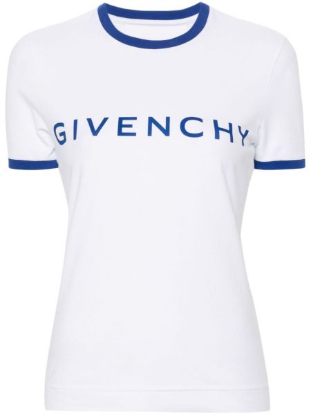 Raštuotas medvilninis marškinėliai Givenchy