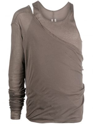 T-shirt Rick Owens grå