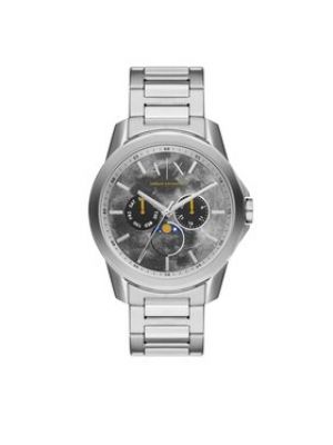 Srebrny zegarek Armani Exchange