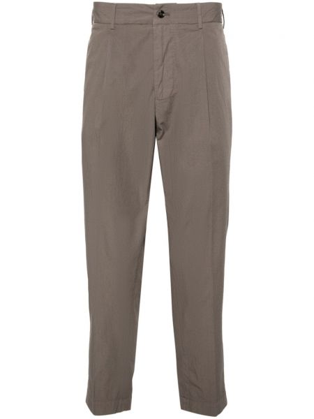 Kalhoty Dell'oglio šedé