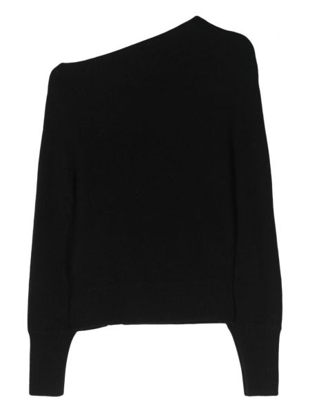 Sweter z kaszmiru Liska czarny
