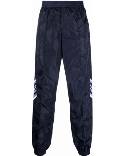 Pantalones de chándal con estampado Versace Collection azul