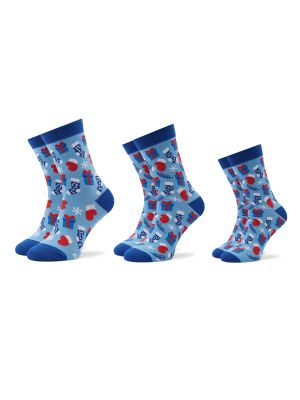 Calcetines de cintura alta Rainbow Socks azul