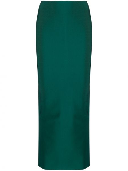 Maxi φούστα με στενή εφαρμογή Herve L. Leroux πράσινο