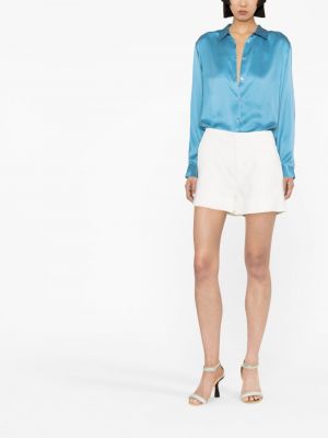 Shorts taille haute Tom Ford blanc