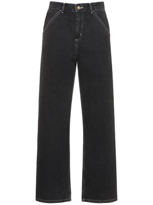 Jeansy relaxed fit Carhartt Wip czarne