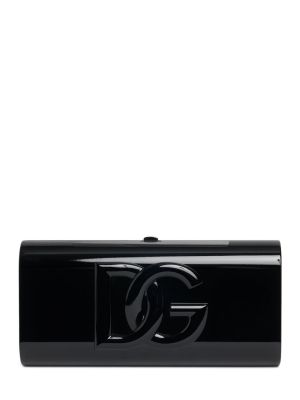 Listová kabelka Dolce & Gabbana čierna