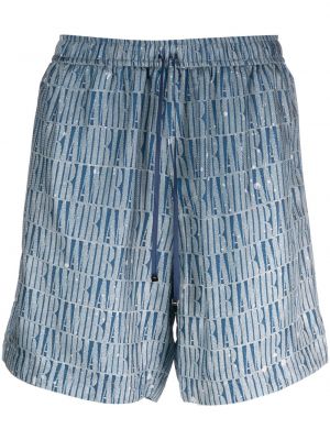 Shorts mit farbverlauf Amiri blau
