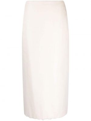 Midi sukně Blanca Vita bílé