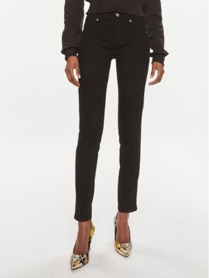 Skinny fit džinsai Versace Jeans Couture juoda