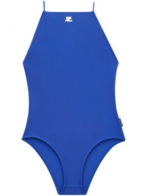Badeanzug Courreges blau