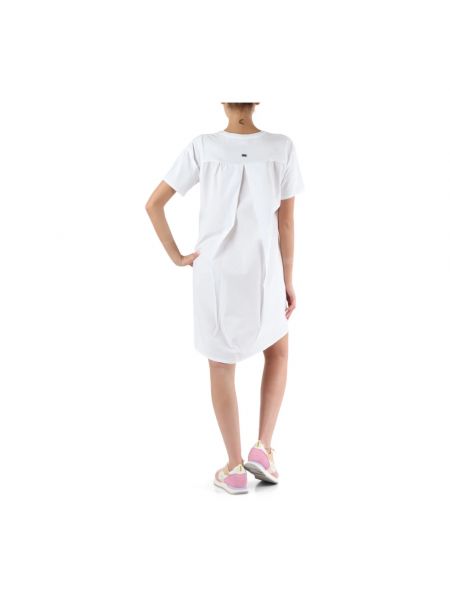 Mini vestido de tela jersey Sun68 blanco