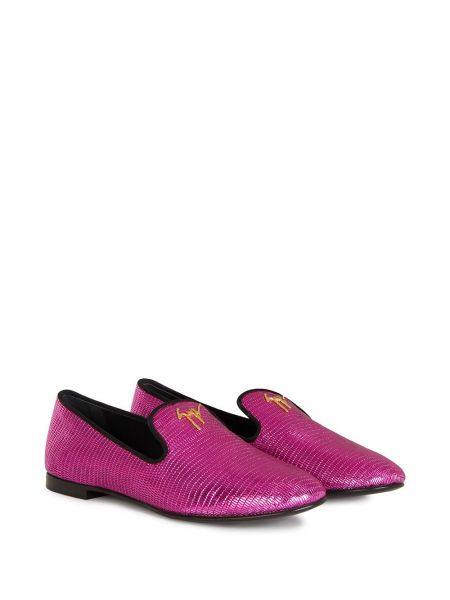 Loafers Giuseppe Zanotti růžové