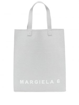Shopper kabelka s potiskem Mm6 Maison Margiela