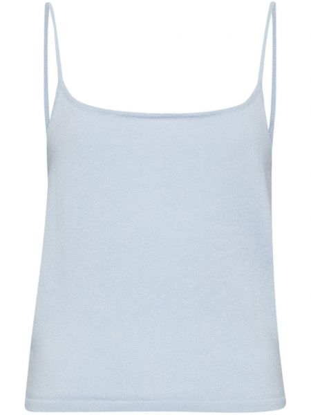 Tanktop i kashmir Teddy Cashmere blå